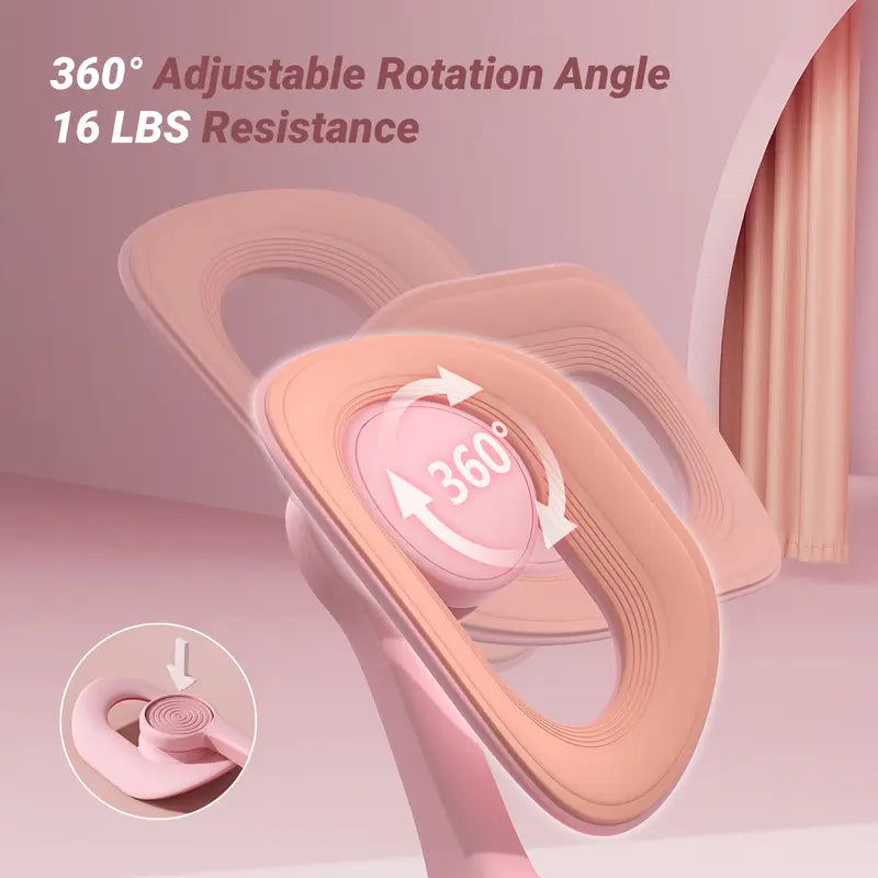 Thigh Trainer / Home Fitness Equipment – For inner thighs, legs, and arms (arm toner). Available versions: Standard, Strap-equipped, and Smart Counting. Blue. Suitable for school reopenings.