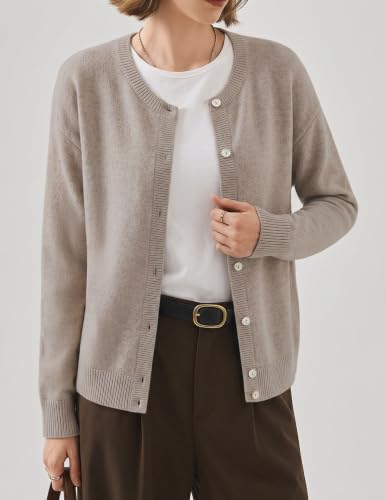 Zeagoo Wool Blend Cardigan Sweaters for Women 2026 Casual Fall Outfits