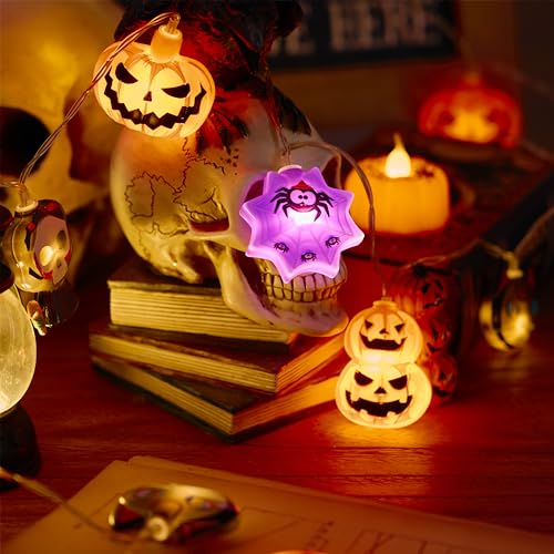 LOLStar Halloween String Lights, 10FT 20 LED Halloween Fairy Lights Decor