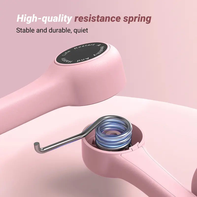 Thigh Trainer / Home Fitness Equipment – For inner thighs, legs, and arms (arm toner). Available versions: Standard, Strap-equipped, and Smart Counting. Blue. Suitable for school reopenings.