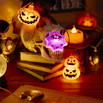 LOLStar Halloween String Lights, 10FT 20 LED Halloween Fairy Lights Decor